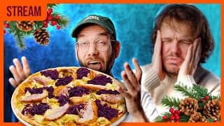 Weihnachtspizza Backen (sehr Lecker) | Live