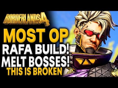 Borderlands 4 Most Broken Rafa Build - 1 Shot Boss Melting And Mobbing Build