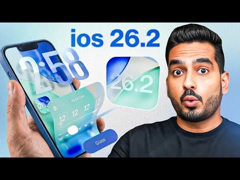 Ios 26.2 Is Out! What's New? Features Of Ios 26.2