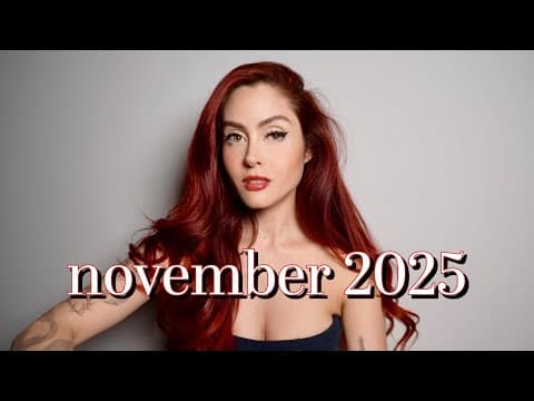 November 2025 Astrology: Manifesting Major Changes!