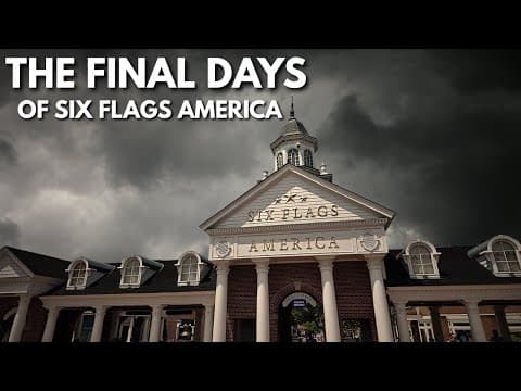 What Is It Like In A Dying Six Flags Park? | Six Flags America