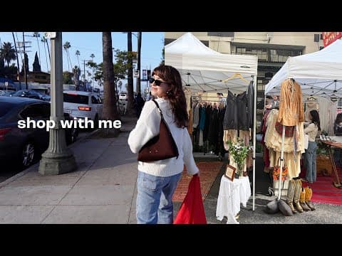 Shopping The Best Vintage In La! Rose Bowl Flea Market + Pickwick Vintage