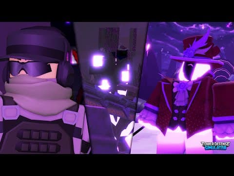 Halloween 2025 Full Cutscenes | Tower Defense Simulator (roblox)