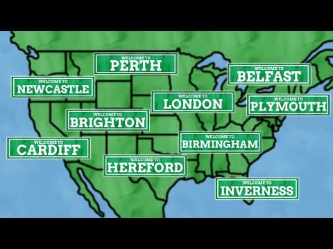 Us Versions Of Every Uk City