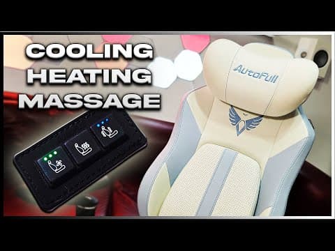 Autofull M6 Ultra - This Gaming Chair Is Insane! (cooling | Heating & Massage Functions)