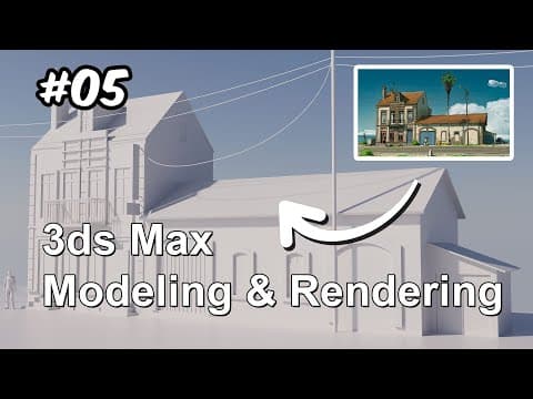 3dsmax Modeling Workflow - Part 05