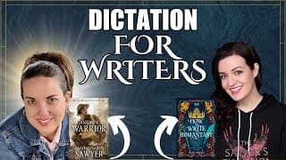How To Write Faster With Dictation -  Feat Sarah Elisabeth Sawyer