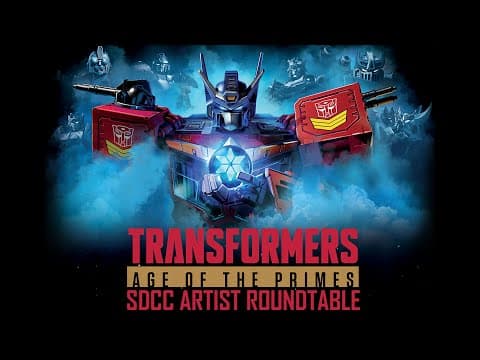 The Origins Of Transformers: Age Of The Primes | Sdcc Artist Roundtable | Hasbro Pulse