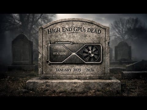Nvidia Just Killed High End Gpus!