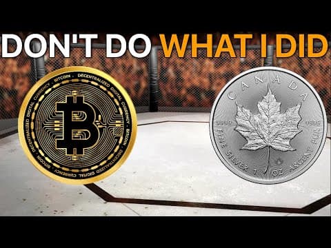 Bitcoin Vs Silver: Don't Make A Terrible Financial Mistake!