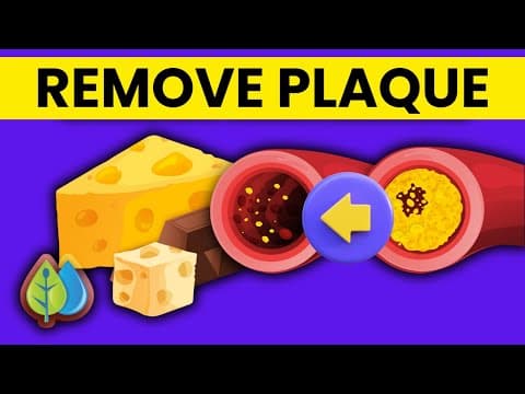 7 Nutrients To Remove Calcium Plaque From Your Arteries