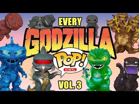 Every Godzilla Funko Pop Vinyl (vol. 3)