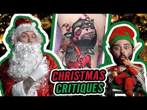 Christmas Critiques | Tattoo Critiques | Pony Lawson Ft Rafael Corona