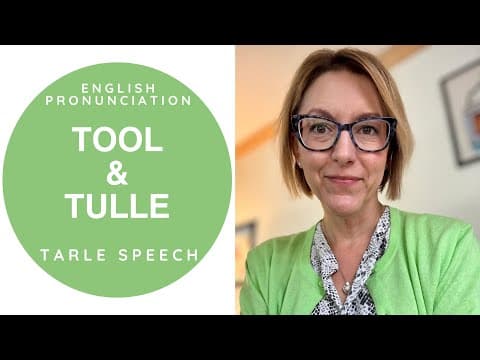 Learn To Pronounce Tool & Tulle | American English Homophones | English Pronunciation Lesson
