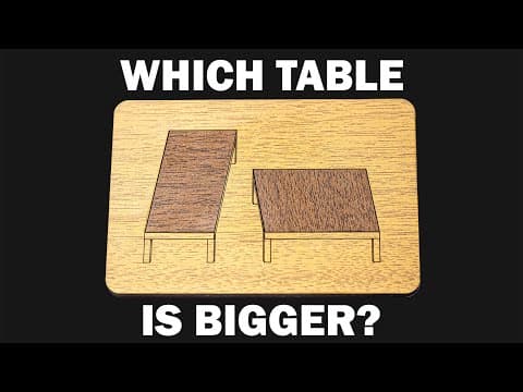 Your Eyes Will Lie To You With The Shepard Tables Illusion.