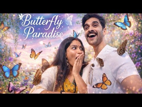 Butterfly Garden In Dubai #swasika #dubai #butterfly