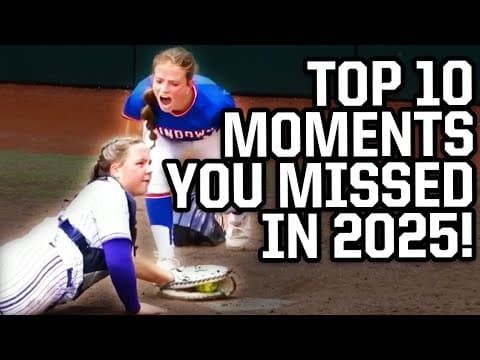 Top 10 Sports Moments You Missed In 2025