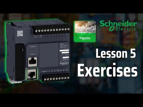 Lesson 5: Bit Level Instruction Exercises On Ecostruxure Machine Expert Basic