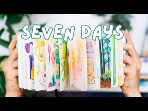 Can I Fill An Entire Sketchbook In 1 Week?