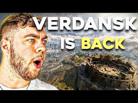 My First Win On The New Og Verdansk Warzone Map