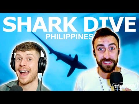 Swimming with Sharks! Thresher Shark Diving in Malapascua, Philippines