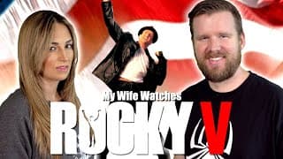 My Wife Reacts To Rocky V || First Time Watching The Franchise's Biggest Debate
