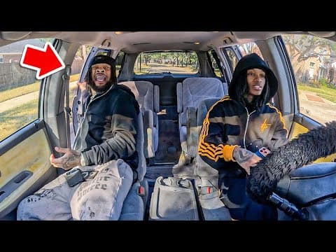 Driving With The Van Doors Open While It's Freezing Cold Outside..*never Again*