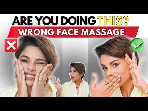 🛑 Stop Massaging Your Face Wrong — 3 Correct Ways That Actually Lift