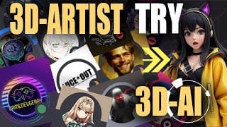 27 3d Artists Try 3d-ai (tripo)