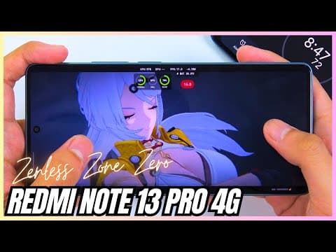 Redmi Note 13 Pro 4g Zenless Zone Zero Gaming Test Zzz | Helio G99 Ultra | 120hz Amoled
