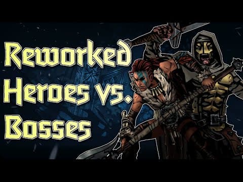 Reworked Heroes Against Mountain Bosses! | Darkest Dungeon 2