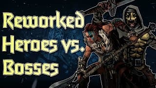Reworked Heroes Against Mountain Bosses! | Darkest Dungeon 2
