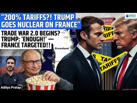 Macron Text Leak & 200% Tariffs: Trump’s New International Storm
