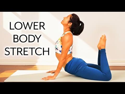 Yoga Stretch For Lower Body Flexibility & Strength | Release Tight Quads & Hip Flexors
