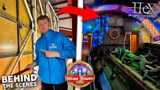 Alton Towers Behind The Scenes Hex Tour - Ride System & Shows!