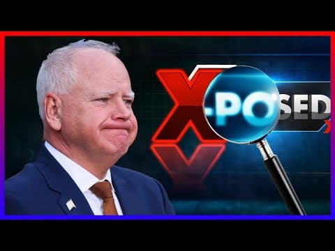 Breaking News! Gov. Tim Walz Calls It Quits & You Won't Believe Who He's Blaming For It!