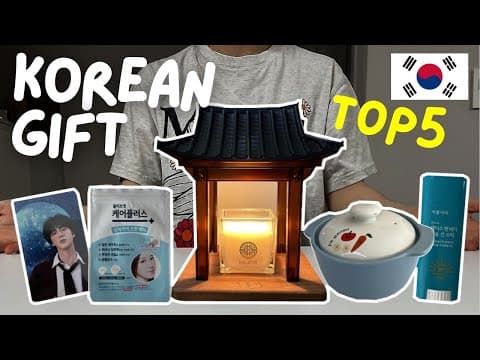 Best 5 Korean Gifts & Must-item For Foreigners｜korean Candle Warmer(holonggak)｜daiso｜oliveyoung｜kpop
