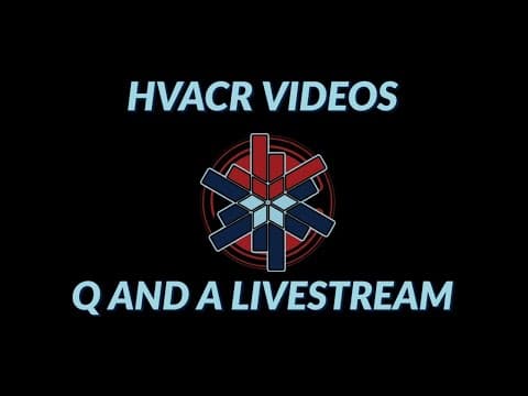 Hvacr Videos Q And A Livestream Vertical (originally Aired 01/19/26) 📱