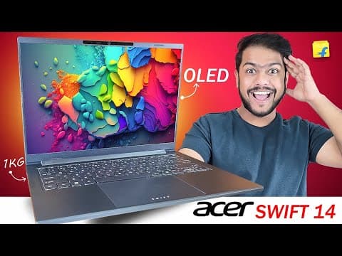 Acer Swift Go 14 Ai Unboxing – Best Lightweight Ai Laptop 2024! 🔥 | Oled Display + Intel Power