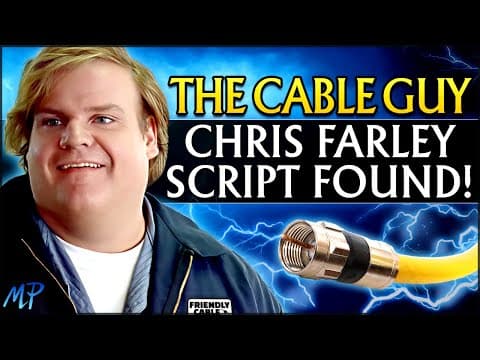 The Script For Chris Farley's "the Cable Guy" Has Been Found (full Breakdown)