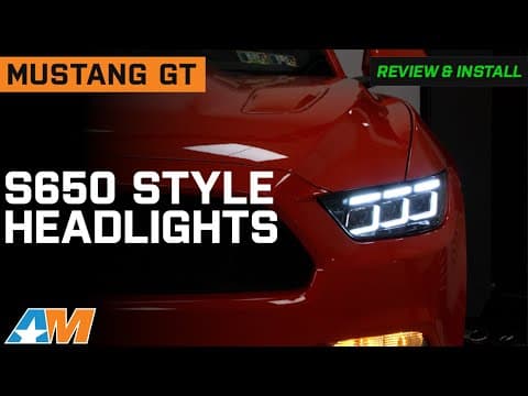 2015-2020 Mustang Gt S650 Style Headlights Review & Install