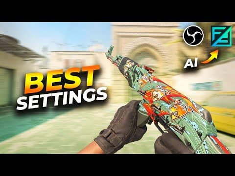 Best Obs Setup For Max Quality & High Fps Gameplay Recording For Montages / Edits! Plus Ai Tools!