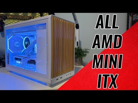 The All Amd Mini Itx White Build For 2025!