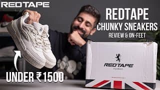 Redtape Chunky Sneakers Under ₹1500 | Redtape Model No. Rsl041 | India