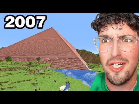 Exploring Abandoned Minecraft Locations From 10 Years Ago...