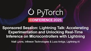Sponsored Session: Lightning Talk: Accelerating Experimentation... - Niall Lyons & Luca Antiga