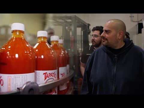 Tapatío Factory Tour: Berner Creates His Own Signature Chip Flavor!