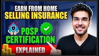 How To Earn From Home, Selling Insurance | Posp Certification Explained