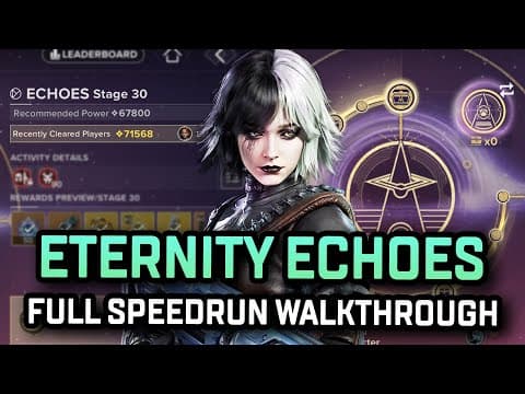 Destiny Rising Expanse Echoes Update - It's Super Easy Now! (walkthrough / Speedrun)