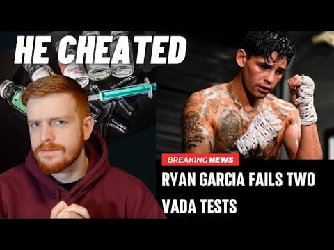 Ryan Garcia Tests Positive For Steroids! What This Really Means And What He Was Taking